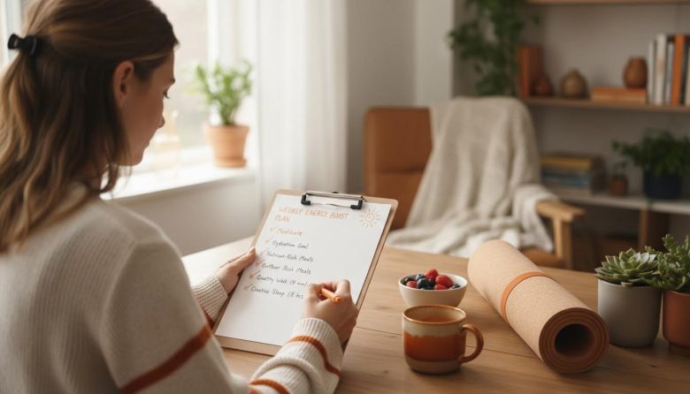 Build a Weekly Home Wellness Plan for Energy Boost