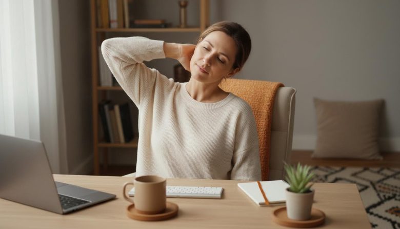 Daily Desk Stretch Routine for Home Office Workers