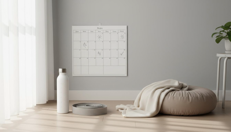 Daily Hydration and Stretch Plan Right at Home